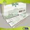 natural color disinfect plastic cotton buds tip with custom printed
