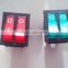 double press botton thermostat switch 16A 250v Oven Dump Switch with CE red and white