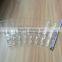 Wholesale Fan Shaped Clear Cosmetic Acrylic Makeup Organizer With 18 Grids for Store Jewelry Cosmetic