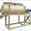 Short mixing cycle small animal feed mixer