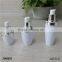 30ML 50ML 80ml White clear PETG plastic lotion bottles,wholesale skin care liquid bottles with pump, face cream bottle