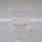 500ml disposable plastic round lid milk tea cups with customer logo