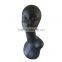 Fiberglass Black Fashion New Mannequin Head Display