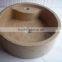 natural smooth polished black marble bathroom wash basin
