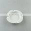 Stocklots white ceramic ashtrays in cheap price