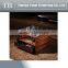 luxury marble top corner table, sofa side table for living room furniture