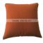 orange throw pillows case