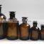 amber medicament glass lab bottle for chemical reagent