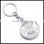 Personalized factory price metal engraved calendar menology keychains supplier