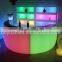 Rechargeable RGB 16 colors changing glowing LED wine rack, LED ice pot, LED beer bucket