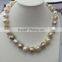 12mm colorful freshwater baroque pearl necklace
