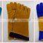 DDSAFETY Hot Sale In 2017 Red Cow Split Welding Gloves