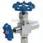 stainless steel thread high pressure reducing male needle valve