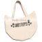 Cat Shape Canvas Shopping Bag,Reusable Shippinmg Bag With Printing Cat FJ6587