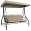 Outdoor Patio Swing with Canopy Hammock Seats 3 Patio Deck Furniture