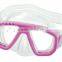 Scuba diving equipment face diving mask with crystal clear safety lens
