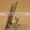 2015 new design wooden book holder,natural mdf decoration