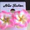 Hot Sell Hawaiian Plumeria Flower Stud Earring Designs for Women
