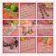 acrylic colorful wholesale crystal rhinestone chain WRC-356