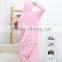 Coral Fleece Cartoon Adult Animal Jumpsuit Animal Pajamas Jumpsuit Pink Pig Design