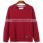 New Style Good Sale High Quality China Wholesale Round Neck Cotton Sweatshirt