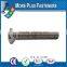 Made in Taiwan Machine Screw Metric ISO 7047 Philips Oval Head Countersunk Machine Screw