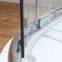 Polished Chrome Sliding Shower Door ,