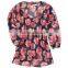 Printed Shirt style top blouses & tops girls long sleeve kurti tunic beach top women beachwear cotton top hippie gypsian kurta