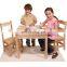 Hot sell preschool furniture wooden children table kindergarten table chair