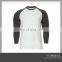 Long sleeve two tone t shirt Custom Men tshirt printing t shirt