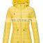 woman winter down jacket in 4 layers hand wash