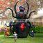 2017 Halloween cute colorful inflatable spider Advertising