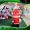 Movable Hand Waves Inflatable Santa, Outdoor LED Lighted Santa Claus Christmas Decoration