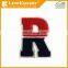 Custom Uniform Chenille Letters Patch/APR Chenille Letters/school Letterman Chenille Patches