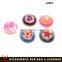 New products plastic embossed brand logo sticker for clothing