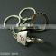 Toy hand cuff lovers' gift for special days metal keychain key ring