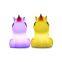 CE/FCC Special Unicorn Animal Shape 3D LED Lamps For Kids Baby Night Lights