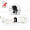 Fast production colors P type hook and loop band cable tie with custom printed logo