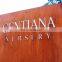 Custom outdoor advertising corten steel logo signage maker