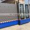 Top opened vertical insulating glass washing machine