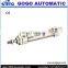 20mm bore 50mm stroke Air TAC Type 20*50 CDM2B Series Long Stroke Stainless Steel Mini double acting pneumatic cylinder