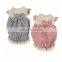 Good Quality Wholesale Summer Lovely Striped Pet Dog Flowers Dress Skirt