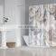 High Quality Light Luxury Marble Shower Curtain 3D Stereo Polyester Modern Shower Curtain