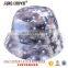 Design fashion print fabric bucket hat/cap unisex