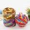 Giant 100% Polyester Chenille yarn with 35 colors in stock 2cm thickness super chunky Chenille yarn for hand knitting