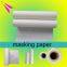 OEM One time paint spray paint protective masking paper customization masking film