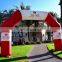 heat welding running events Inflatable finish line sports arch door
