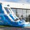 Commercial Inflatable Blue Dolphin Bouncer Slides For Children
