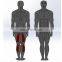 Commercial fitness iso lateral leg curl equipment