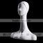 Fiberglass Woman Mannequin Head,Female Abstract Head Mannequin,Cheap White Head,Dispaly Jewelry/ Hat /scarf H1083